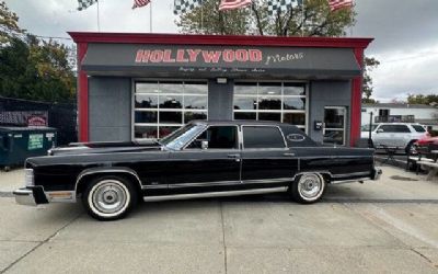 Photo of a 1979 Lincoln Continental Town Car Convertible for sale