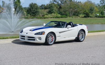 Photo of a 2005 Dodge Viper Convertible for sale