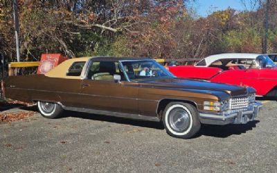 Photo of a 1974 Cadillac Deville Coupe for sale