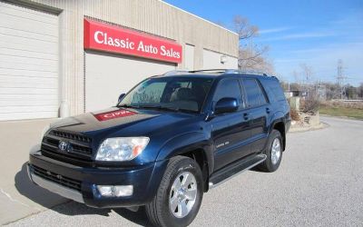 Photo of a 2003 Toyota 4runner Limited All Options 1 Owner for sale