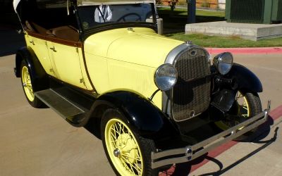 Photo of a 1929 Ford Model A Phaeton for sale