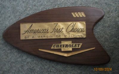 Photo of a Chevrolet Americas First Choice Sign for sale