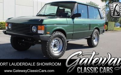 Photo of a 1986 Land Rover Range Rover Classic for sale