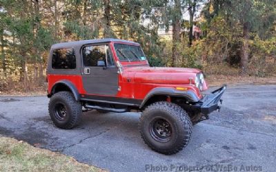 Photo of a 1986 Jeep CJ7 SUV for sale