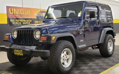 Photo of a 2000 Jeep Wrangler 4X4 for sale