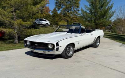 Photo of a 1969 Chevrolet Camaro Convertible SS 427 4SPD PS PDB for sale