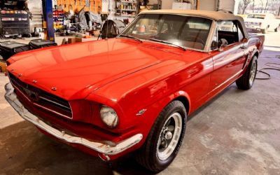 Photo of a 1965 Ford Mustang Convertible 289 Auto PS PDB Fuel Injecton PWR Top for sale