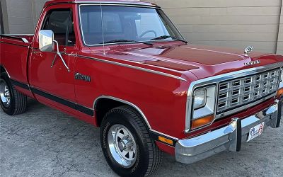 Photo of a 1985 Dodge RAM D150 Royal SE Short Box 2WD Pickup for sale