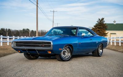 Photo of a 1970 Dodge Charger R/T Numbers Matching 4 1970 Dodge Charger R/T Numbers Matching 440 California Original B5 Blue Documented for sale