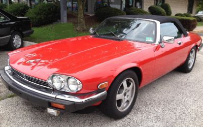 Photo of a 1989 Jaguar XJ12 Convertible for sale