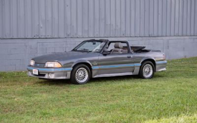 Photo of a 1987 Ford Mustang GT Convertible Low Miles for sale