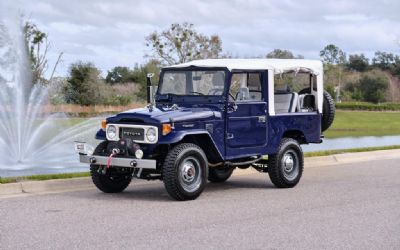 Photo of a 1982 Toyota FJ-43 Land Cruiser Restored for sale