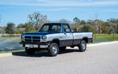 Photo of a 1991 Dodge Power RAM 250 Cummins Turbo Diesel 4X4 Pickup for sale