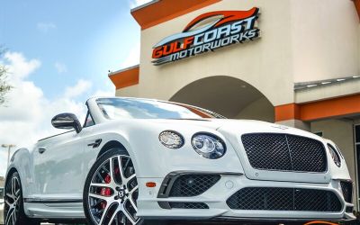 Photo of a 2018 Bentley Continental Supersports Convertible for sale