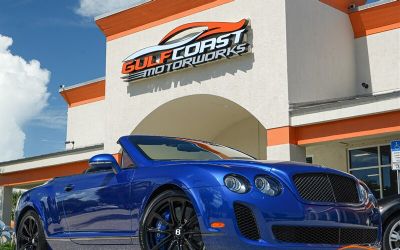 Photo of a 2011 Bentley Continental Supersports Convertible for sale