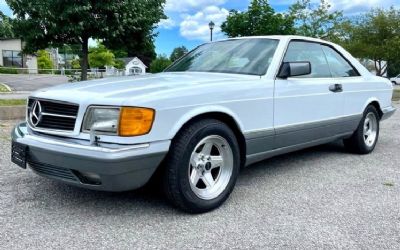 Photo of a 1988 Mercedes-Benz 560SEC Coupe for sale