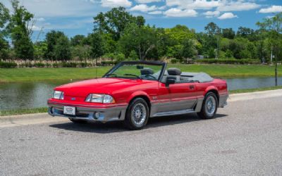 Photo of a 1989 Ford Mustang Convertible GT for sale